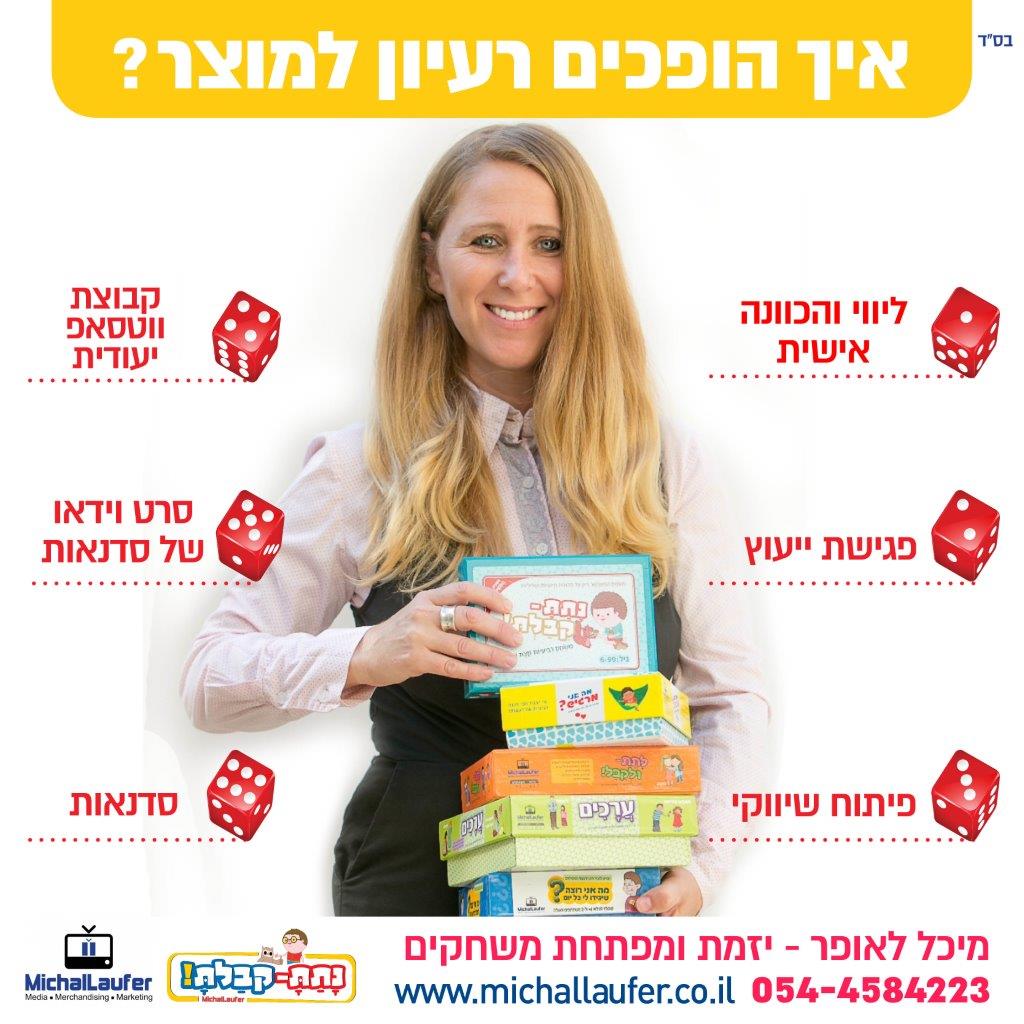 פיתוח משחקי קופסה עבור מוסדות ועיריות